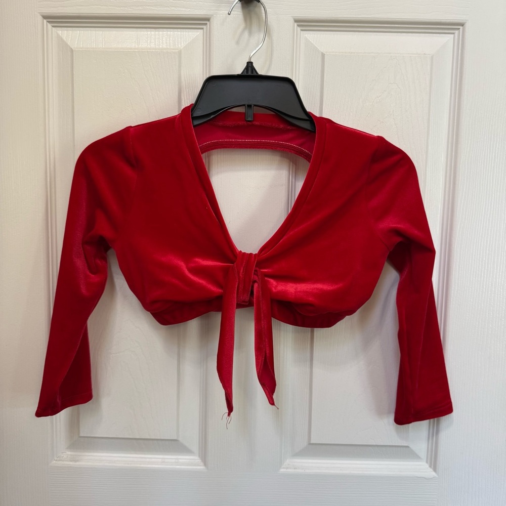 The Lineup Vanessa Velvet Crop - size XS